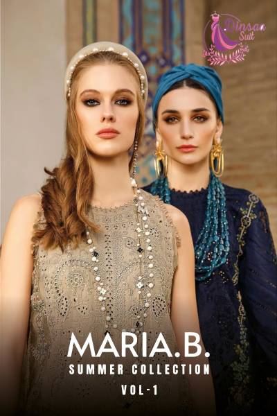 MARIA.B. SUMMER COLLECTION VOL-1 BY DINSAA EMBROIDERY SALWAR KAMEEZ MANUFACTURER IN INDIA